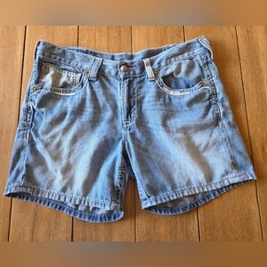 Ariat Light Blue Denim Jean Shorts